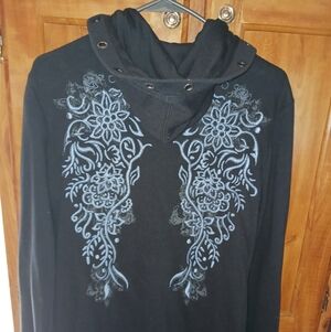 Harley Davidson Embroided Hoodie